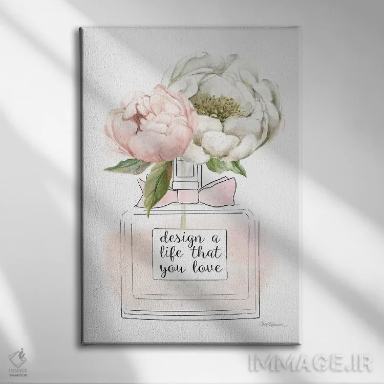 تابلو دکوراتیو "عطر گل دو" اثر کارول رابینسون - نمای روبهرو روی دیوار