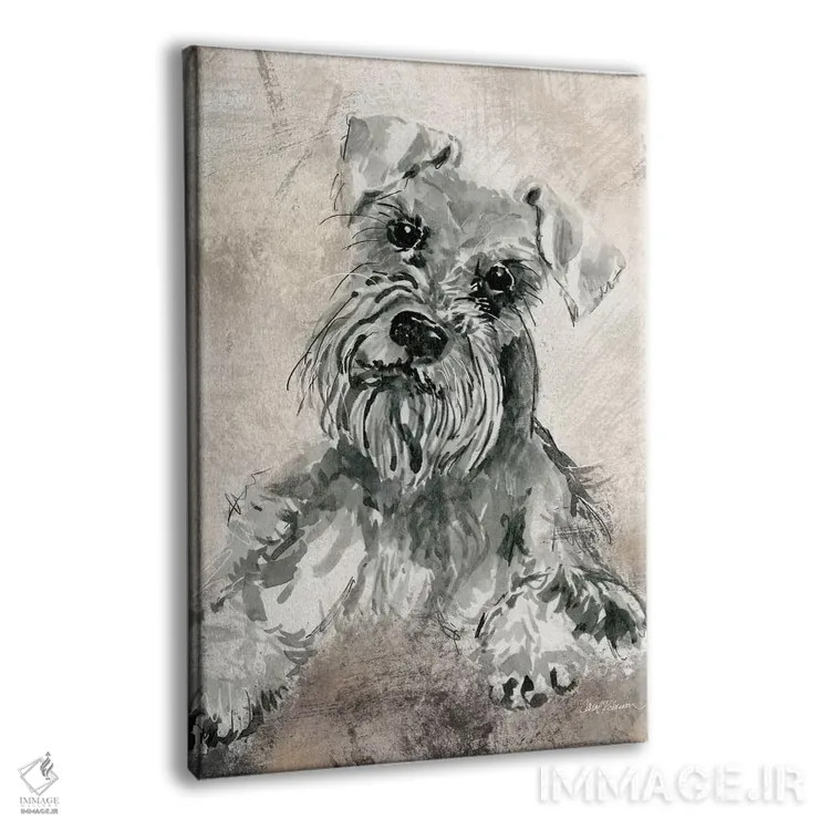 تابلو دکوراتیو شنوزر اثر کارول رابینسون - نمای پرسپکتیو محصول