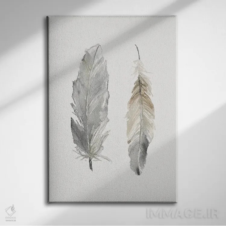 تابلو دکوراتیو پرواز خیالی I اثر کارول رابینسون - نمای روبهرو روی دیوار