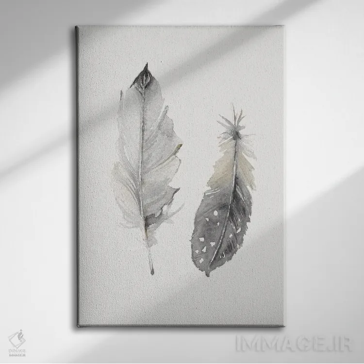 تابلو دکوراتیو پرواز خیالی II اثر کارول رابینسون - نمای روبهرو روی دیوار