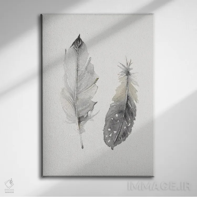 تابلو دکوراتیو پرواز خیالی II اثر کارول رابینسون - نمای روبهرو روی دیوار