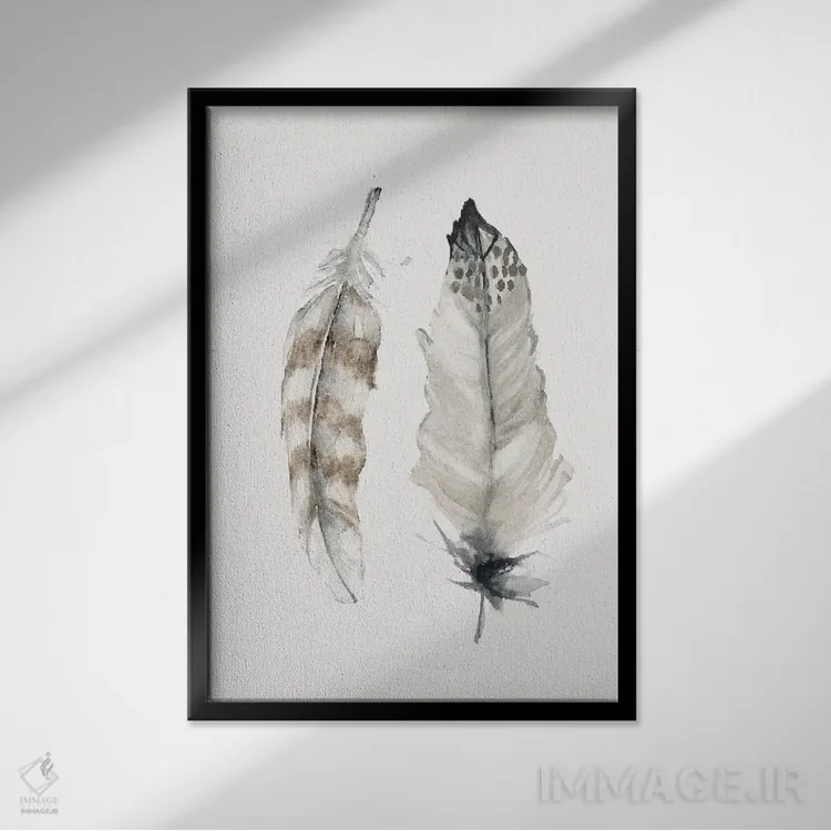 تابلو دکوراتیو پرواز خیالی III اثر کارول رابینسون - نمای قابدار مشکی