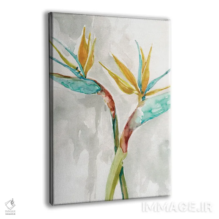 تابلو مینیمال پرنده بهشتی I اثر کارول رابینسون - نمای پرسپکتیو محصول