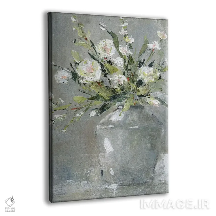 تابلو مدرن دسته گل روستایی II اثر کارول رابینسون - نمای پرسپکتیو محصول