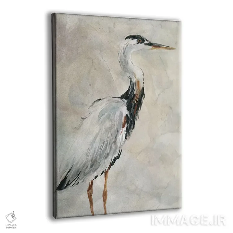 تابلو دکوراتیو درنا در گرگ ومیش شماره ۱ اثر کارول رابینسون - نمای پرسپکتیو محصول