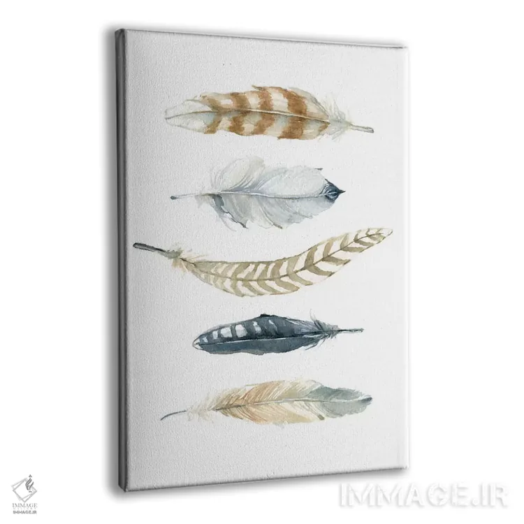 تابلو دکوراتیو مجموعه پر شماره ۲ اثر کارول رابینسون - نمای پرسپکتیو محصول