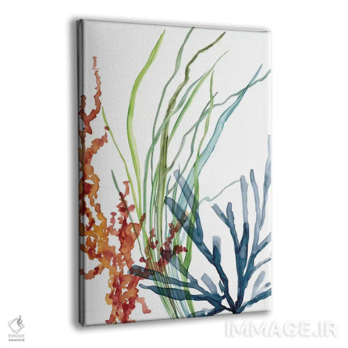 تابلو دکوراتیو باغ دریایی ۱ اثر کارول رابینسون - نمای پرسپکتیو محصول