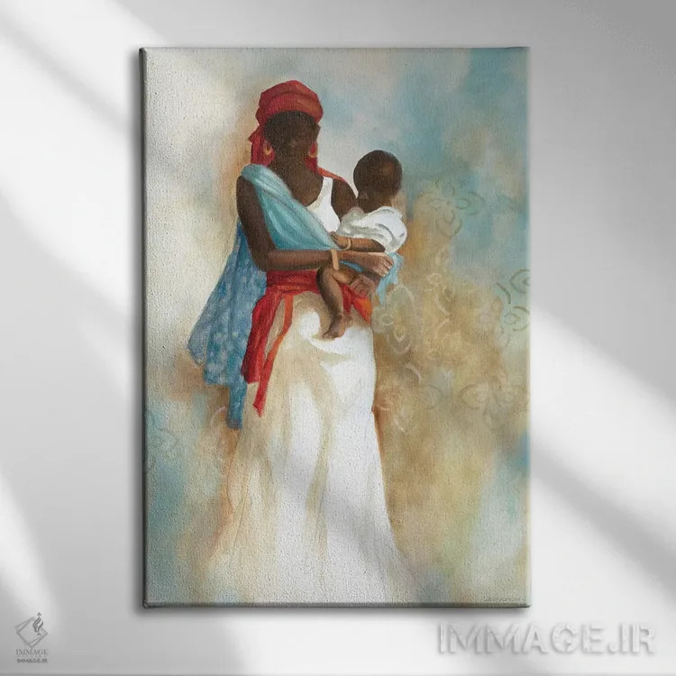 تابلو دکوراتیو قدرت عشق ۱ اثر کارول رابینسون - نمای روبهرو روی دیوار