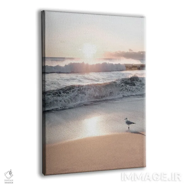 تابلو دکوراتیو تامل صبحگاهی اثر ناتالی کارپنتری - نمای پرسپکتیو محصول