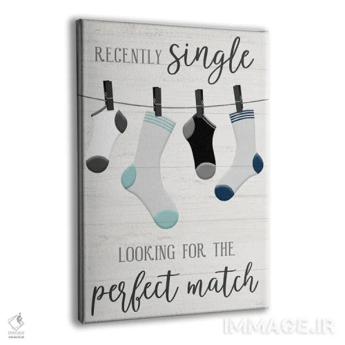 تابلو دکوراتیو جفت بی نقص اثر ناتالی کارپنتری - نمای پرسپکتیو محصول