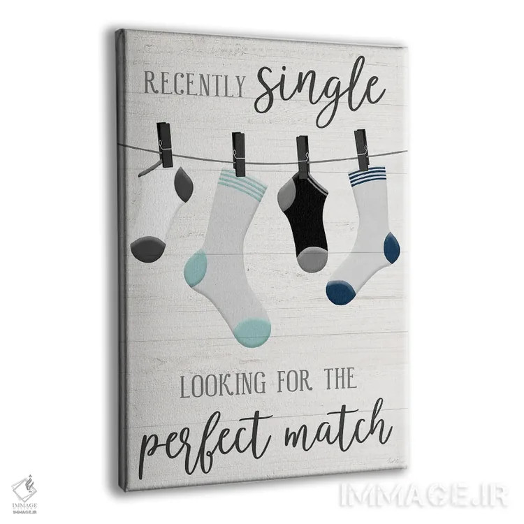 تابلو دکوراتیو جفت بی نقص اثر ناتالی کارپنتری - نمای پرسپکتیو محصول