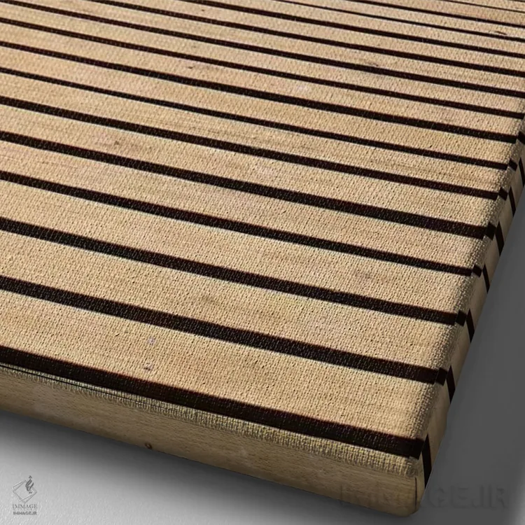 تابلو دکوراتیو آسمان های آبی اثر ناتالی کارپنتری - نمای نزدیک بافت بوم