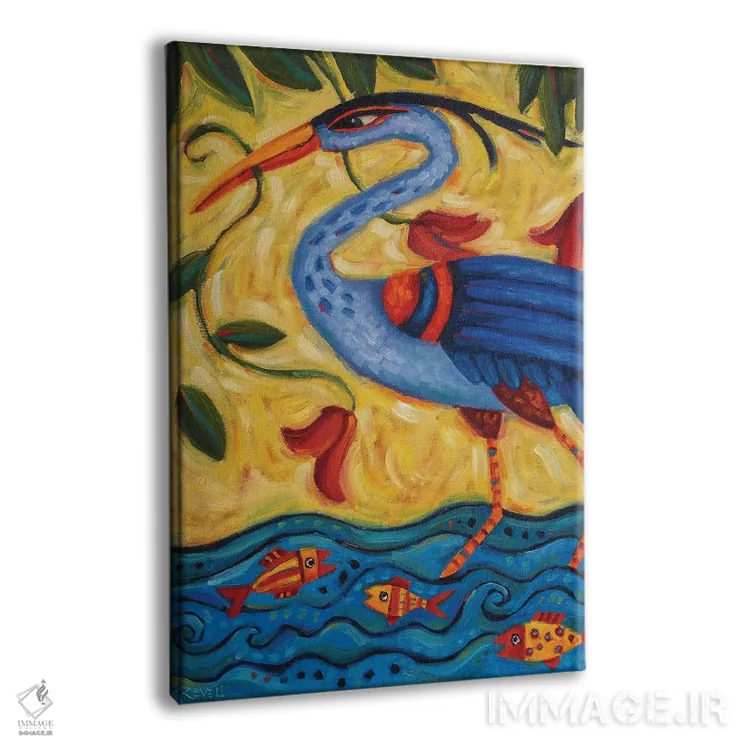 تابلو دکوراتیو به سوی من می آید اثر سیندی رول - نمای پرسپکتیو محصول