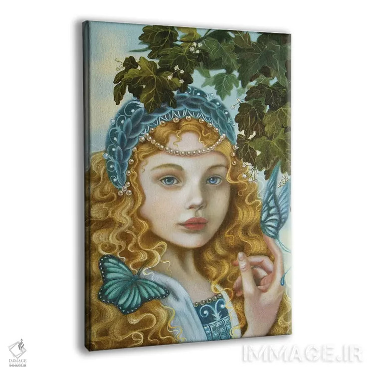 تابلو دکوراتیو آزورا اثر کارلا سکو - نمای پرسپکتیو محصول