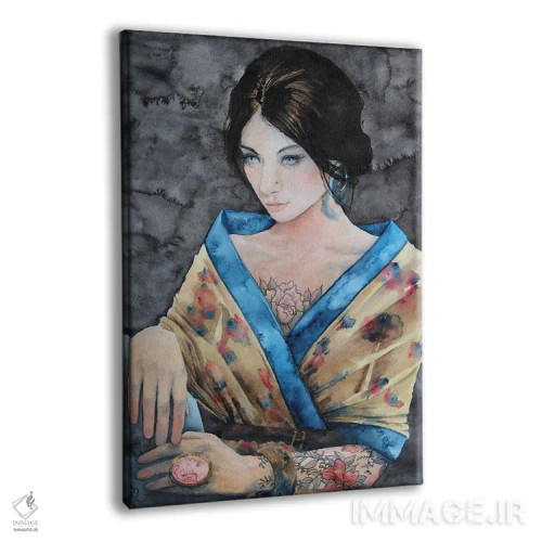 تابلو دکوراتیو مونالیزا اثر کریس جیمز - نمای پرسپکتیو محصول