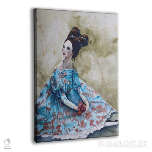 تابلو دکوراتیو رجینا اثر کریس جیمز - نمای پرسپکتیو محصول