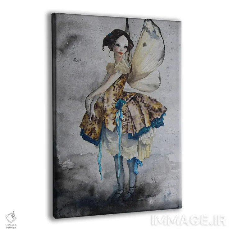 تابلو دکوراتیو فرن اثر کریس جیمز - نمای پرسپکتیو محصول