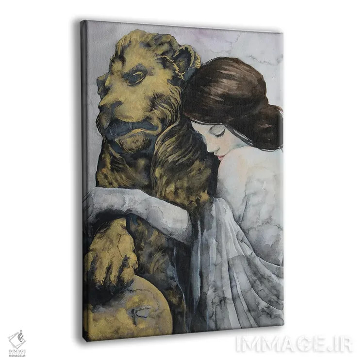 تابلو دکوراتیو منجمد اثر کریس جیمز - نمای پرسپکتیو محصول