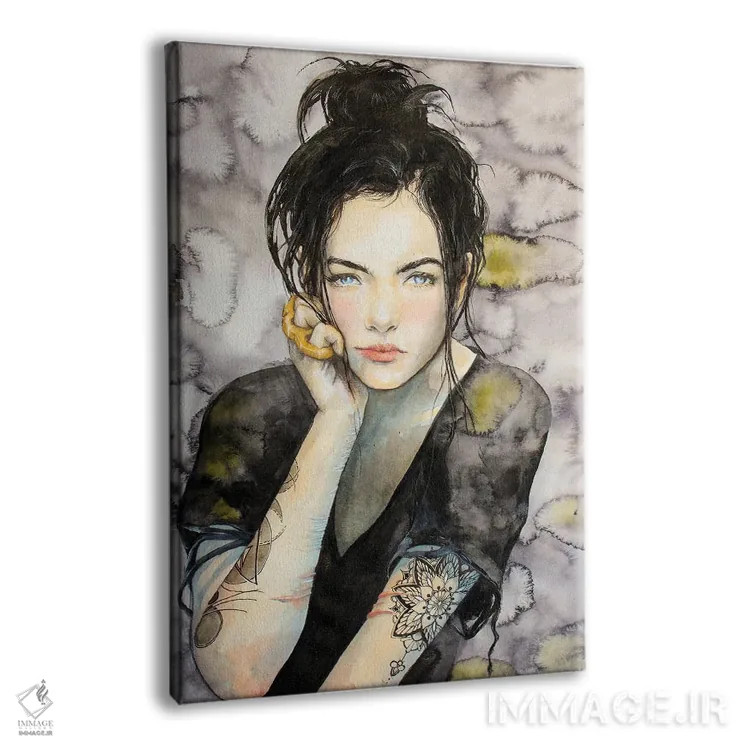 تابلو دکوراتیو شب طولانی اثر کریس جیمز - نمای پرسپکتیو محصول