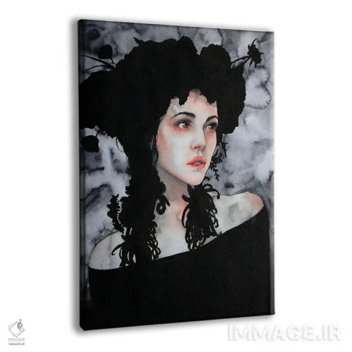 تابلو دکوراتیو دلم برایت تنگ می شود وقتی نیستی اثر کریس جیمز - نمای پرسپکتیو محصول