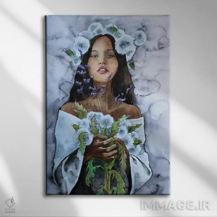 تابلو دکوراتیو از تابستان تا پاییز اثر کریس جیمز - نمای روبهرو روی دیوار