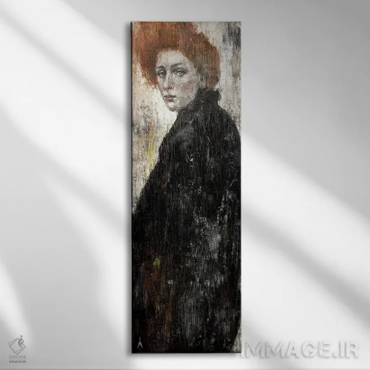 تابلو دکوراتیو آتش در جنگل توس اثر مارگاریتا ایوانوا - نمای روبهرو روی دیوار