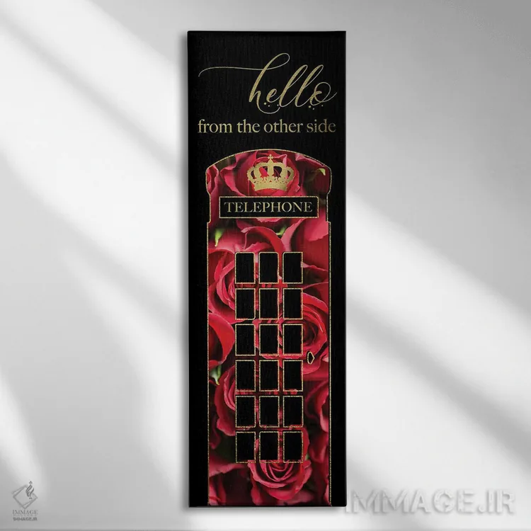 تابلو دکوراتیو شکوه لندن VI اثر ملودی هوگان - نمای روبهرو روی دیوار