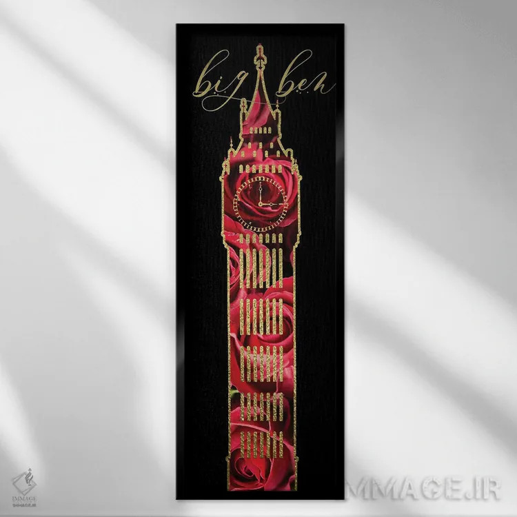 تابلو دکوراتیو شکوه لندن I اثر ملودی هوگان - نمای قابدار مشکی