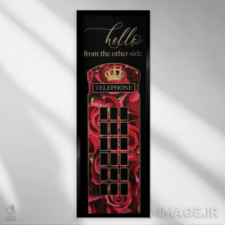 تابلو دکوراتیو شکوه لندن VI اثر ملودی هوگان - نمای قابدار مشکی