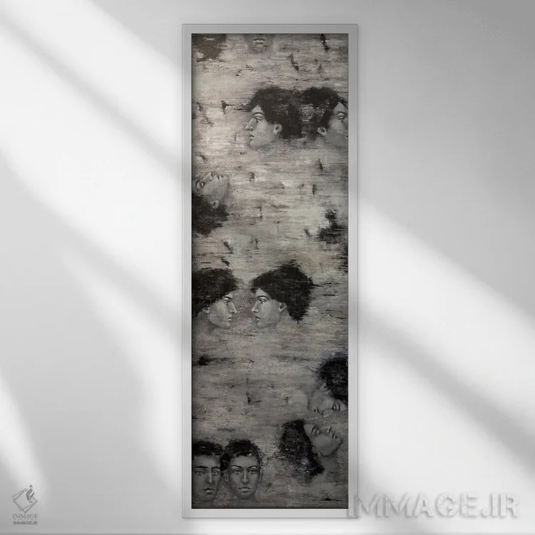 تابلو دکوراتیو درخت توس اثر مارگاریتا ایوانوا - نمای قابدار سفید