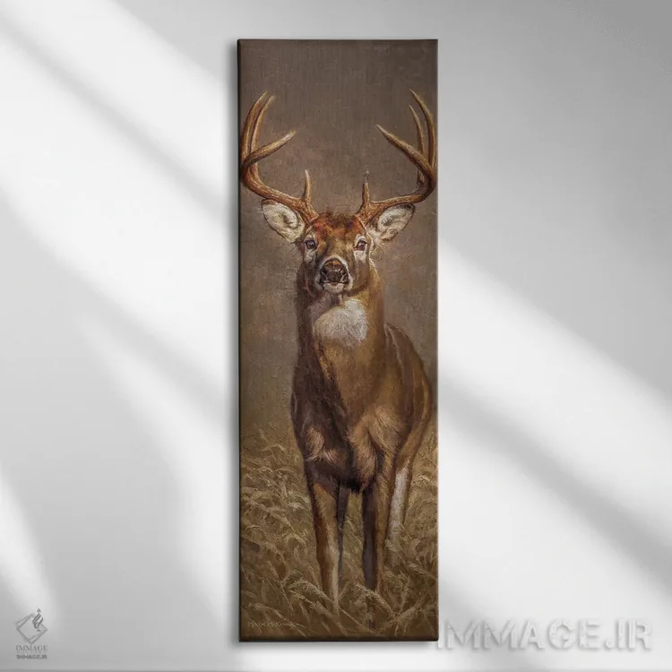 تابلو دکوراتیو پسر جدید اثر مارک مک کنا - نمای روبهرو روی دیوار