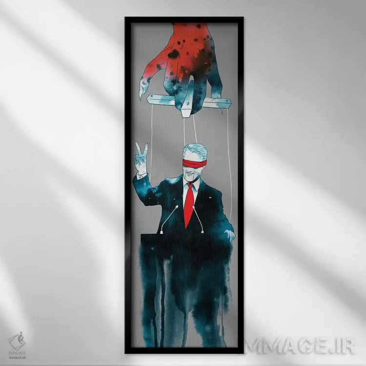 تابلو دکوراتیو عروسک ها اثر ماتیوله - نمای قابدار مشکی