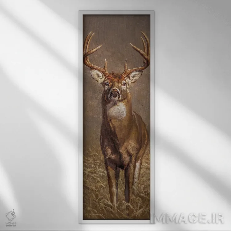 تابلو دکوراتیو پسر جدید اثر مارک مک کنا - نمای قابدار سفید