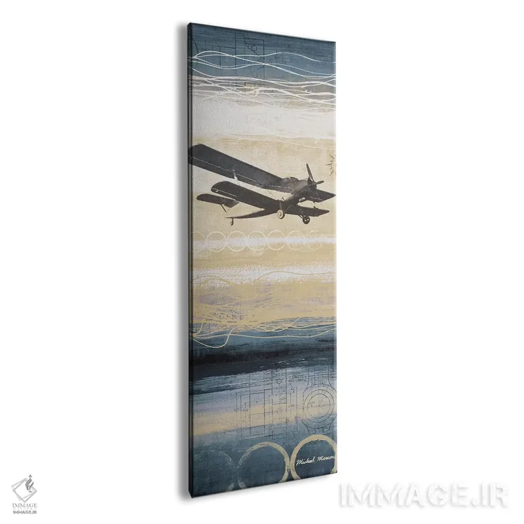 تابلو دکوراتیو "از میان باد I" اثر مایکل مارکون - نمای پرسپکتیو محصول