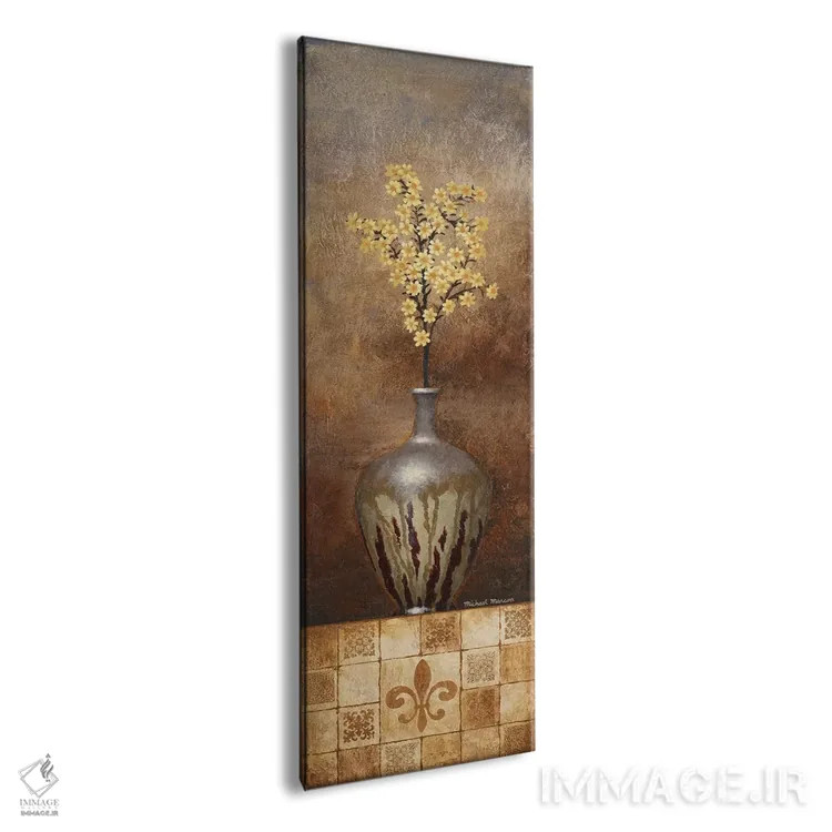 تابلو دکوراتیو گل گلی خیالی ۲ اثر مایکل مارکون - نمای پرسپکتیو محصول