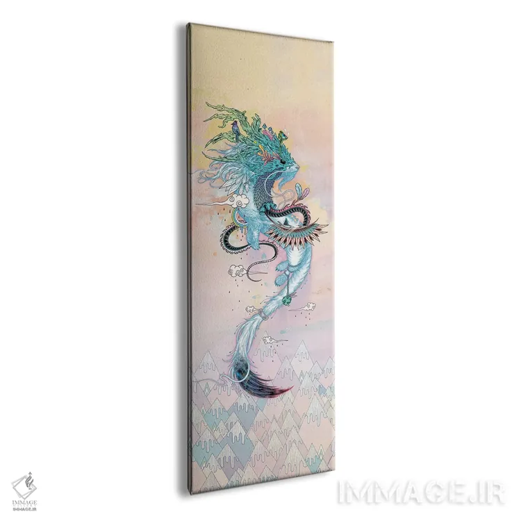 تابلو دکوراتیو روح سفرکننده اثر مت میلر - نمای پرسپکتیو محصول