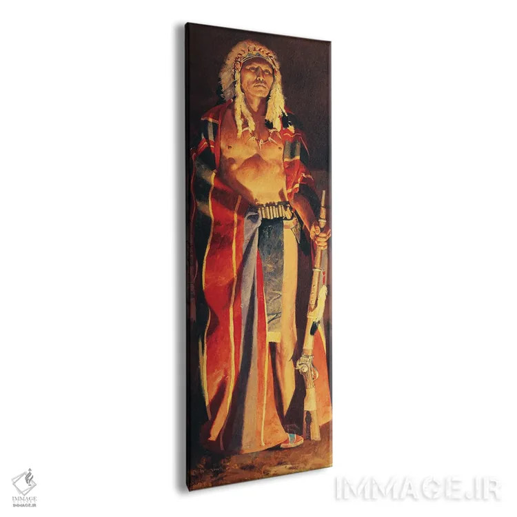 تابلو دکوراتیو "اومها" اثر دیوید من - نمای پرسپکتیو محصول