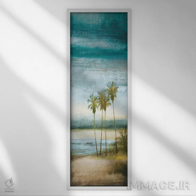 تابلو دکوراتیو "بعد از طوفان" اثر مایکل مارکون - نمای قابدار سفید