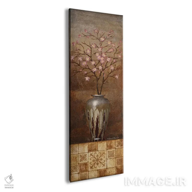 تابلو دکوراتیو گل گلی خیالی ۱ اثر مایکل مارکون - نمای پرسپکتیو محصول