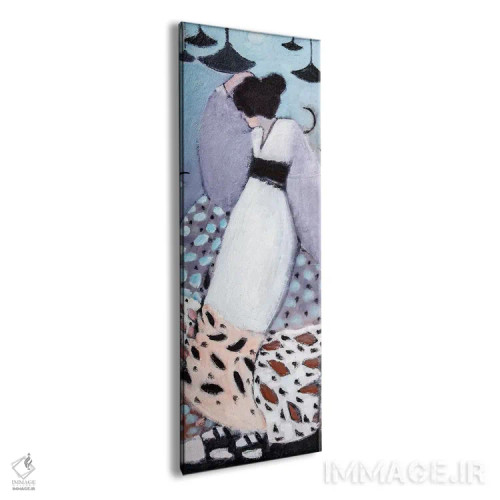 تابلو دکوراتیو کیمونو اثر مری پرت - نمای پرسپکتیو محصول