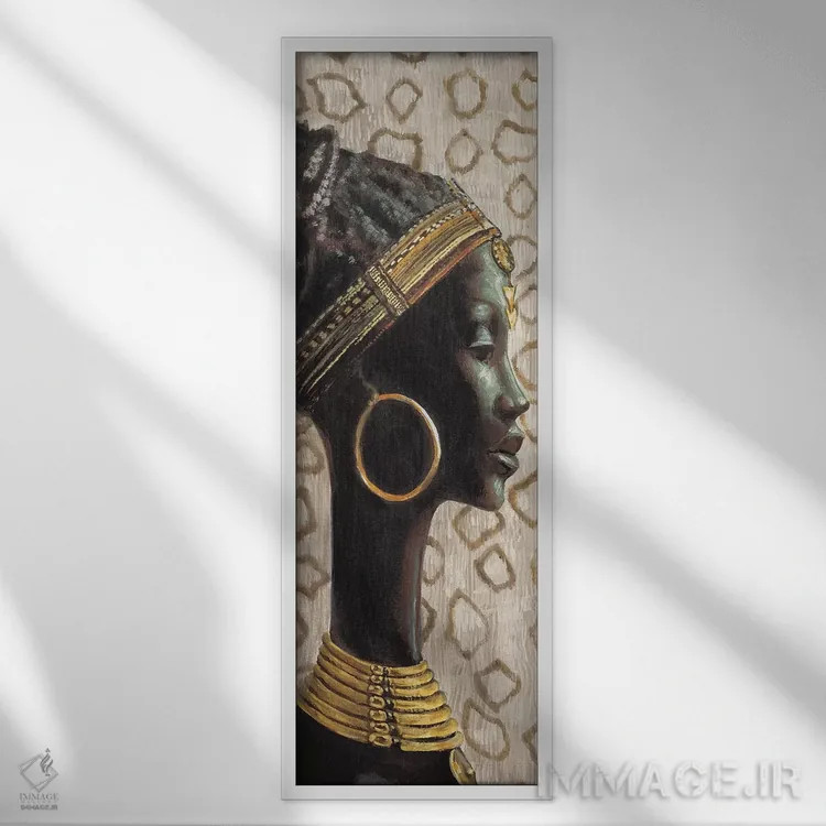 تابلو دکوراتیو نجابت دو اثر جوزف مورگان - نمای قابدار سفید