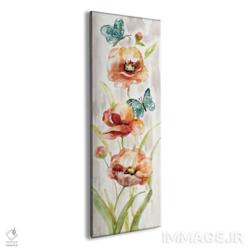 تابلو دکوراتیو خیال پروانه ای I اثر نان - نمای پرسپکتیو محصول