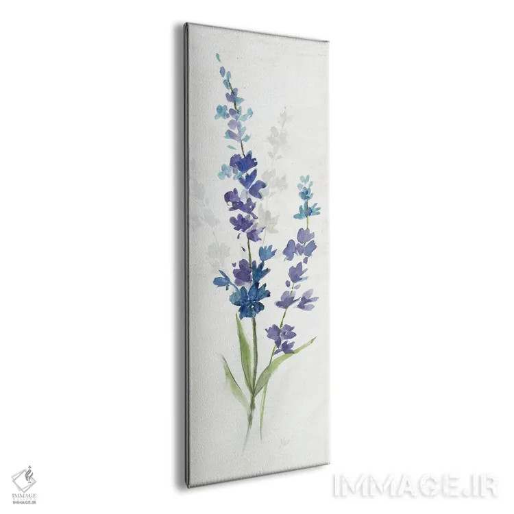 تابلو دکوراتیو اسطوخودوس تازه چیده شده II اثر نان - نمای پرسپکتیو محصول