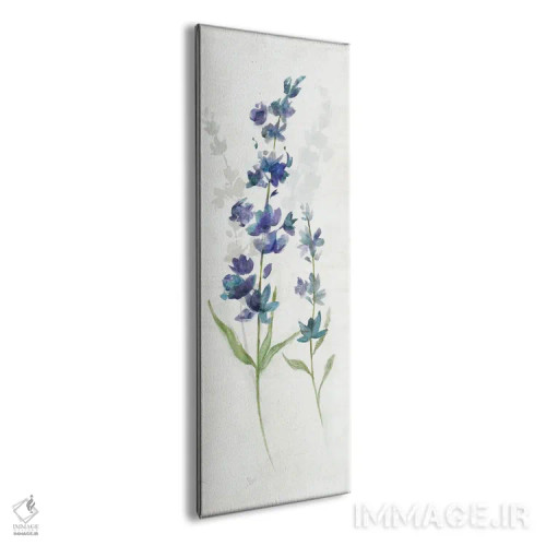 تابلو دکوراتیو اسطوخودوس تازه چیده شده I اثر نان - نمای پرسپکتیو محصول