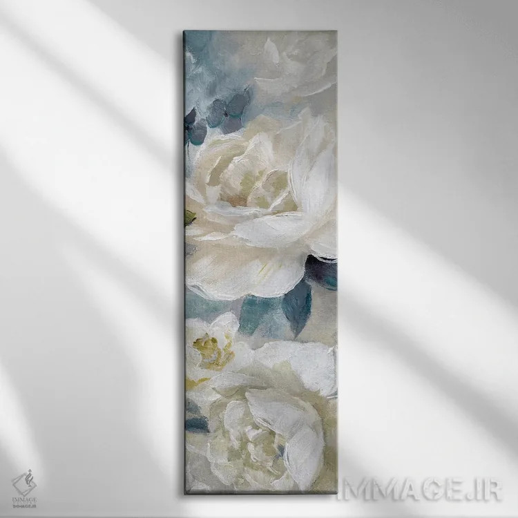 تابلو دکوراتیو جزئیات ساده، درخشان و برجسته I اثر نان - نمای روبهرو روی دیوار