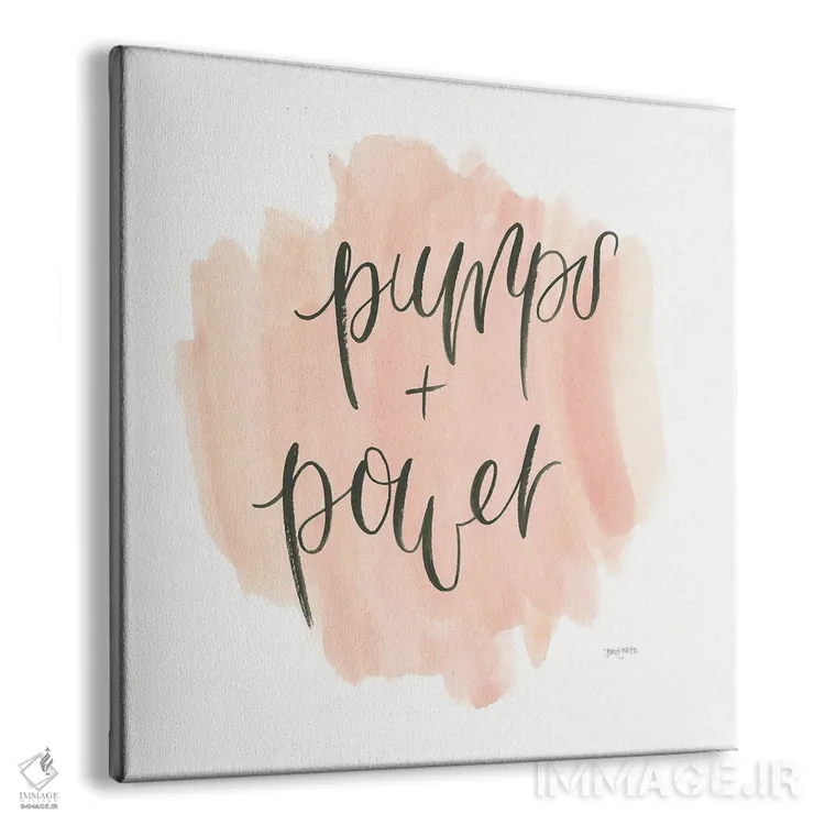 تابلو مینیمال رئیس دختران ۱ اثر جنایا جکسون - نمای پرسپکتیو محصول