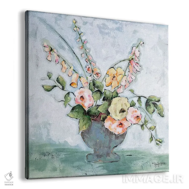 تابلو مدرن اجازه بده ایمانت شکوفا شود اثر جنیفر هولدن - نمای پرسپکتیو محصول