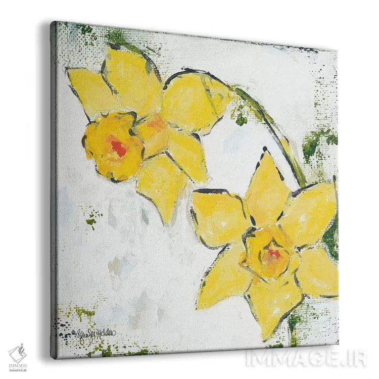 تابلو مدرن بهار شکفته است سه اثر جنیفر هولدن - نمای پرسپکتیو محصول