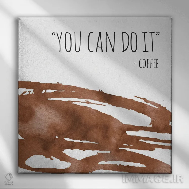 تابلو دکوراتیو تو می توانی اثر جنیفر مک کالی - نمای روبهرو روی دیوار