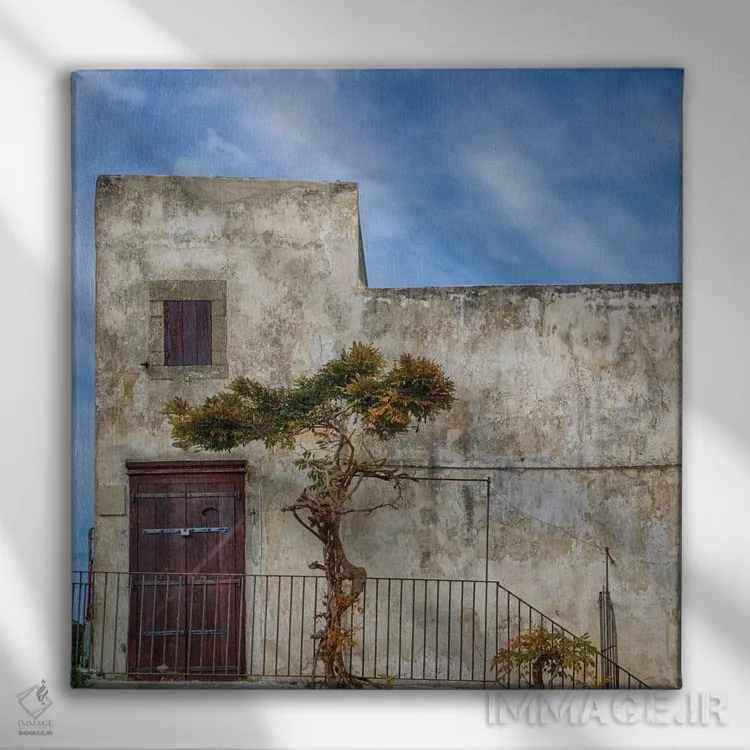 تابلو دکوراتیو Vieste, Foggia, Apulia, Italy,خانه تاریخی، ویسته، فاگیا، آپول… اثر جولی اگرز - نمای روبهرو روی دیوار